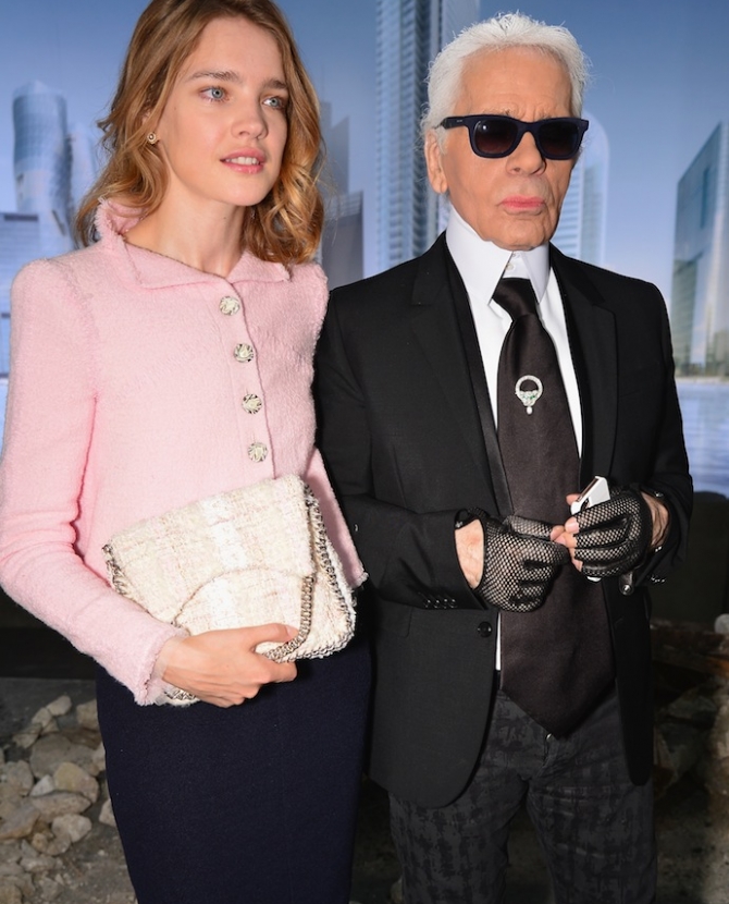 Гости показа Chanel Haute Couture 2013/14