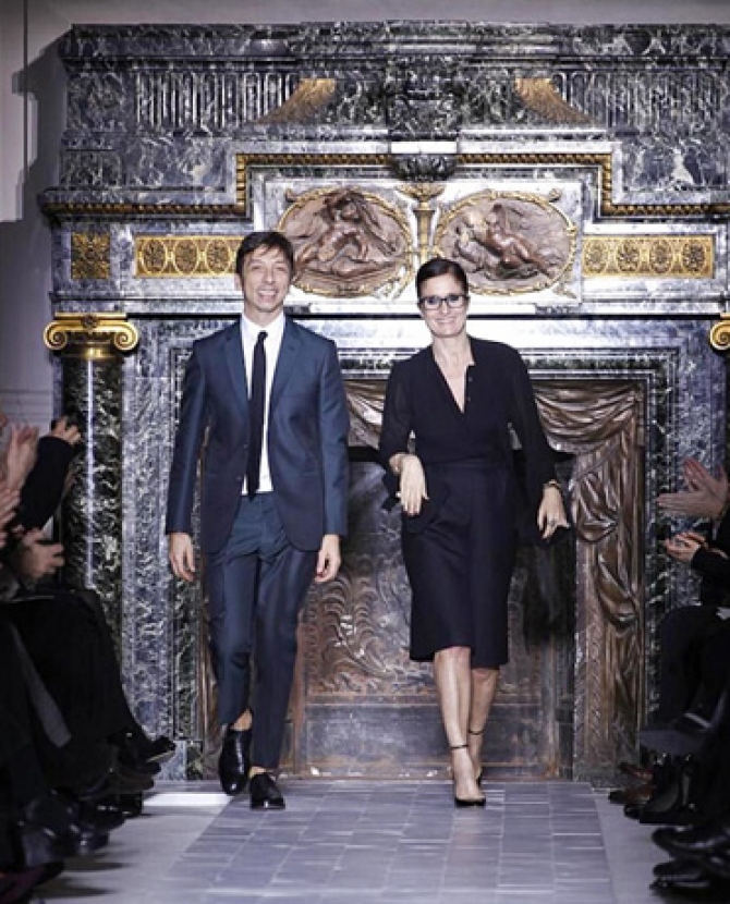 Неделя высокой моды в Париже: Valentino