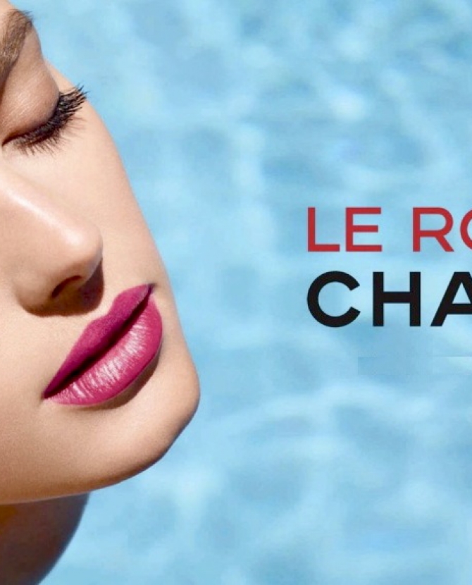Сигрид Агрен в новой рекламной кампании Chanel Beauty