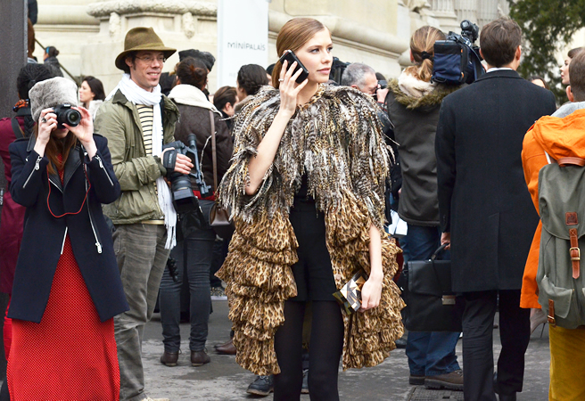 Haute Couture в Париже: streetstyle. Часть 2