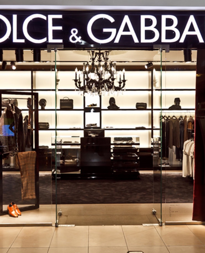 Первый бутик Dolce&Gabbana в Киеве