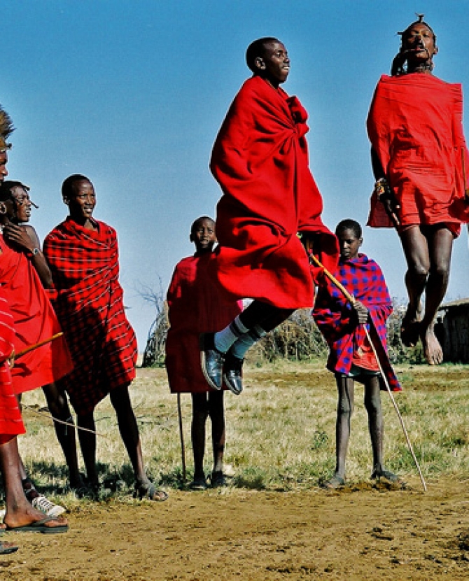Клетка племени масаи