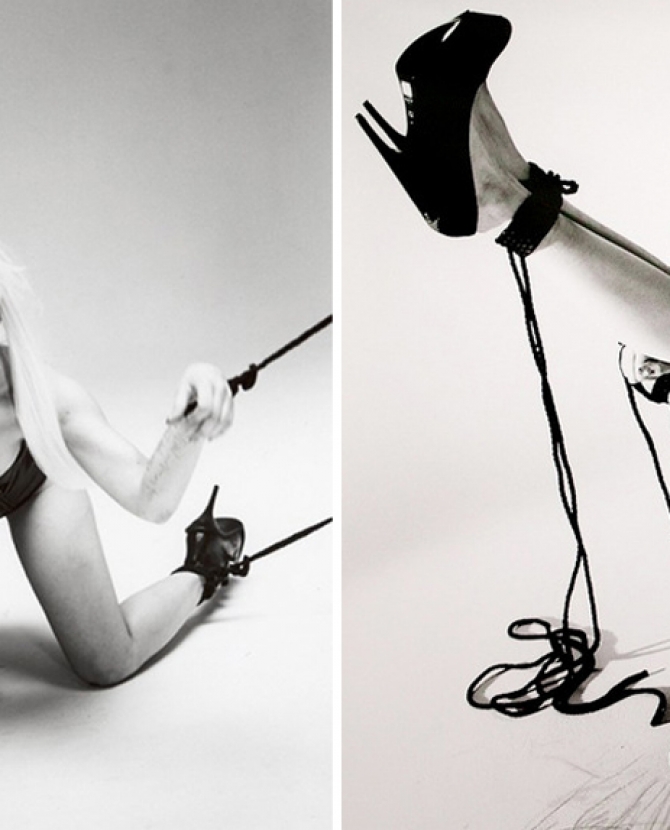 Снимки голой Леди Гаги, не вошедшие в Vogue Japan
