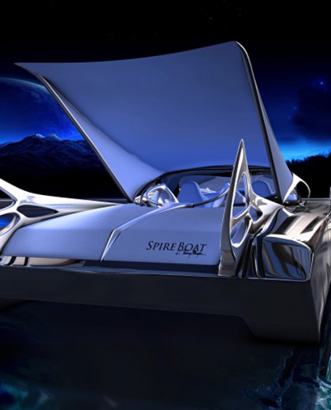 Thierry Mugler создал дизайн лодки