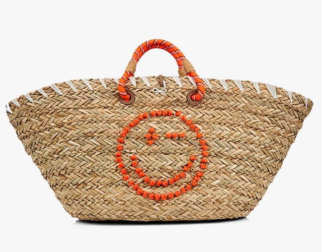 Anya Hindmarch<p><a target=\"_blank\" href=\"http://www.matchesfashion.com/intl/products/Anya-Hindmarch-Wink-basket-tote-1045197\">matchesfashion.com</a></p>