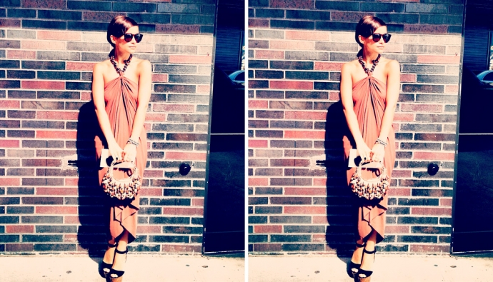Look of the Day: Мирослава Дума в платье Lanvin