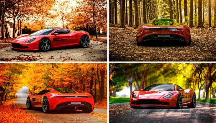 Концепт Aston Martin от Самира Садыхова