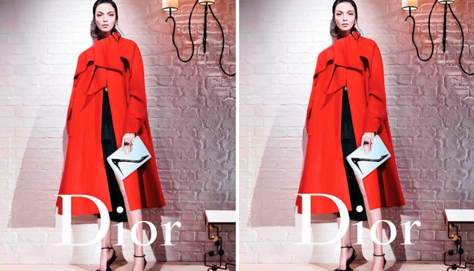 Первый кадр рекламной кампании Dior осень-зима 2013/14