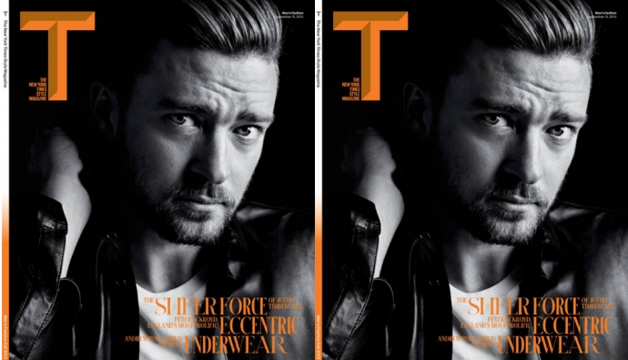 Джастин Тимберлейк на обложке T Style Magazine