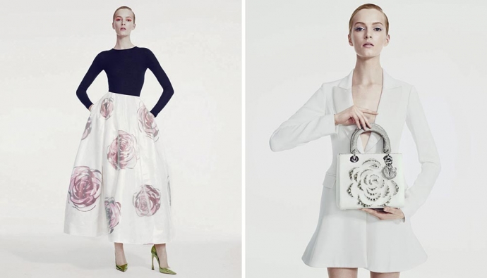 Дарья Строкоус в Dior для Bergdorf Goodman