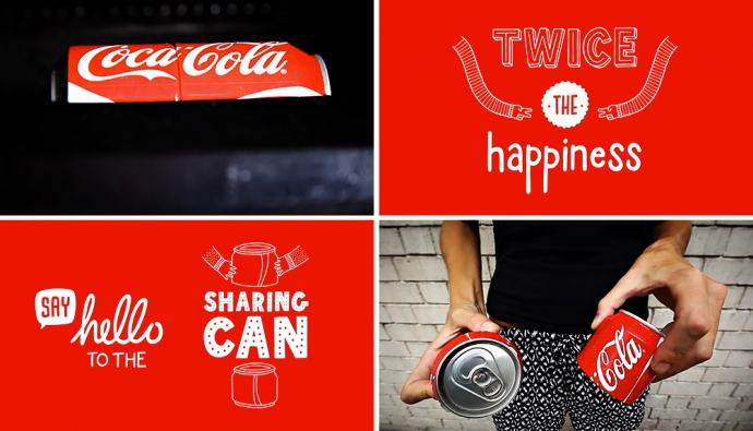 Модификация металлической банки Coca-Cola