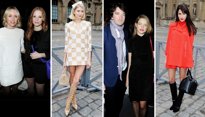 Неделя моды в Париже: гости показа Louis Vuitton