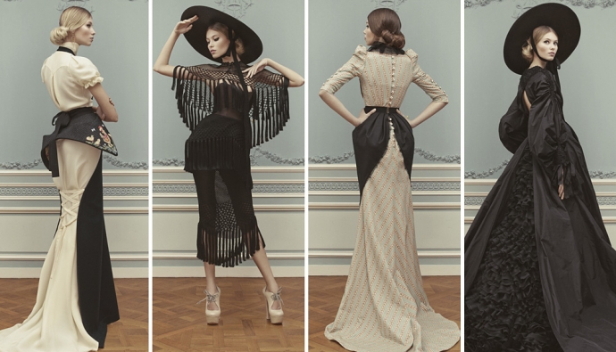 Лукбук коллекции Ulyana Sergeenko Couture весна-лето 2013