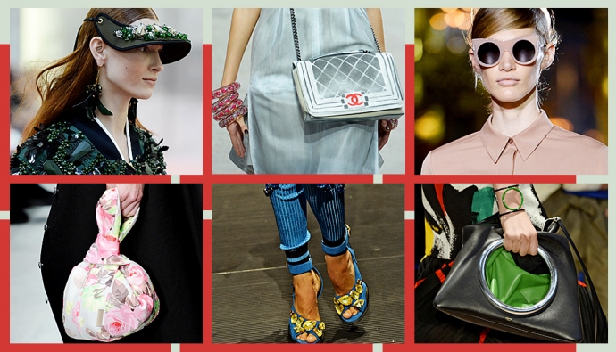 Итоги недель моды весна-лето 2014: аксессуары