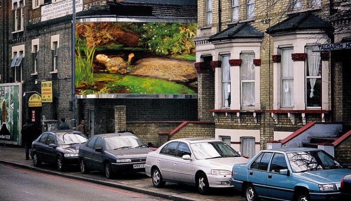 Британское искусство на билбордах