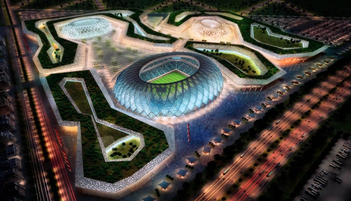 Стадион к FIFA 2022 в Катаре: проект Захи Хадид и AECOM