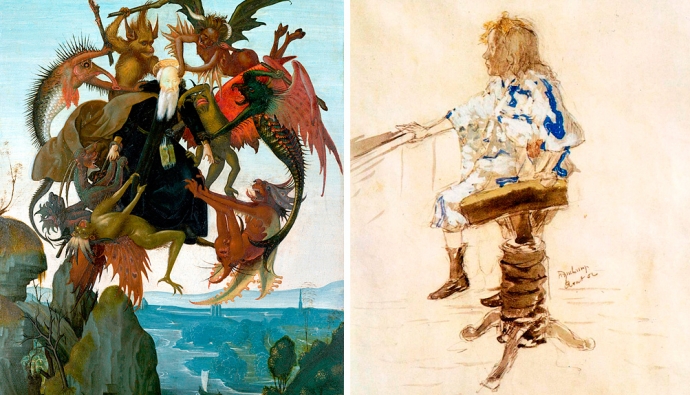 7 ранних картин знаменитых художников