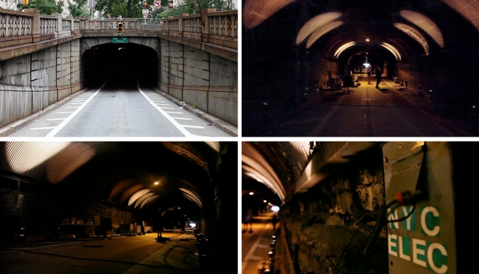 Инсталляция "Voice Tunnel" в тоннеле Нью-Йорка