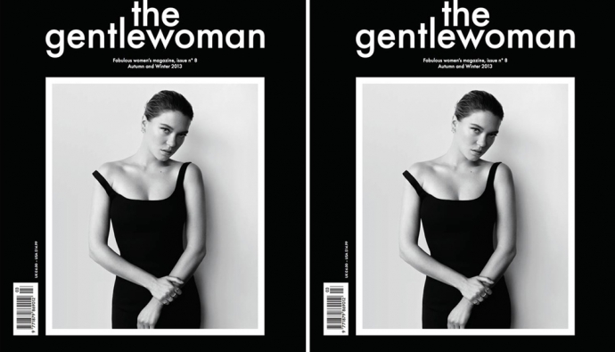 Леа Сейду на обложке The Gentlewoman