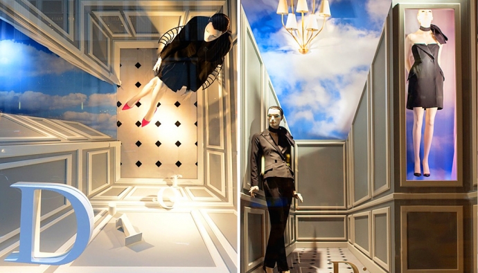 Лучшие витрины мира: Dior в Bergdorf Goodman