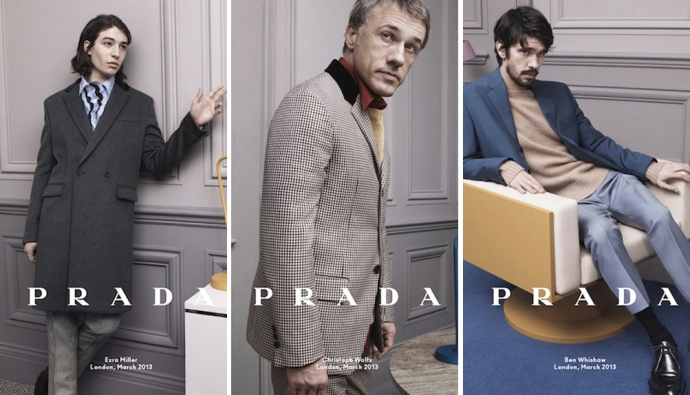 Мужская кампания Prada осень-зима 2013/14