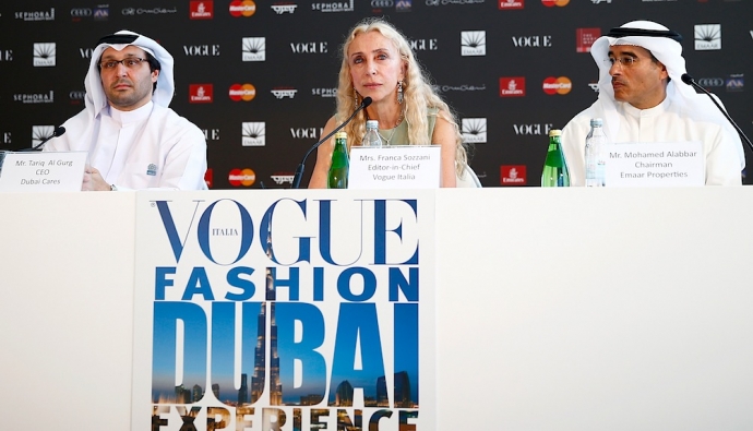 Пресс-конференция "Vogue Fashion Dubai Experience"
