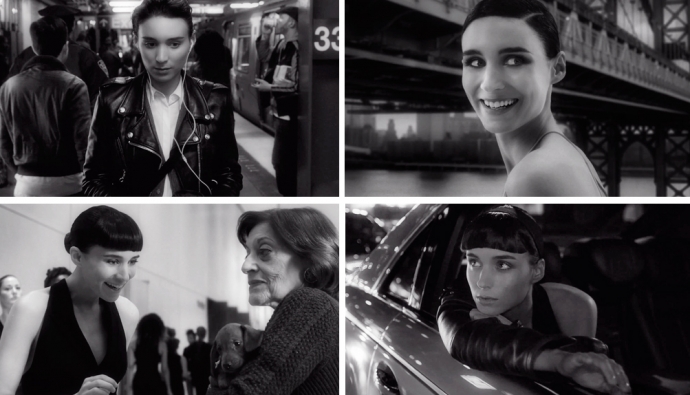 Руни Мара в рекламе аромата Calvin Klein Downtown