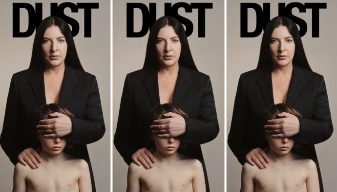 Марина Абрамович на обложке Dust Magazine