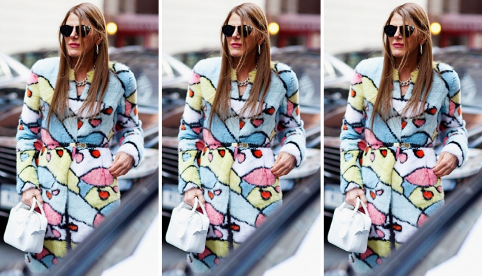 Look of the Day: Анна Делло Руссо в Fendi