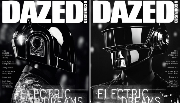 Daft Punk на обложке Dazed & Confused