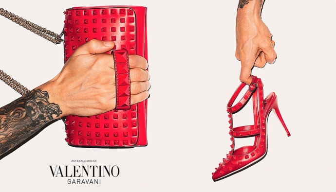 Терри Ричардсон снял рекламу аксессуаров Valentino