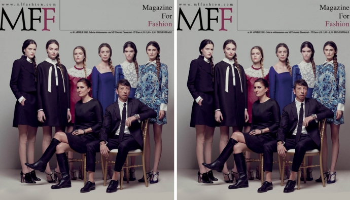 Команда Valentino в апрельском MF Fashion