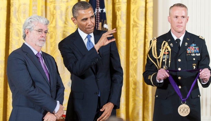 Барак Обама наградил деятелей культуры