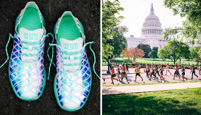 Nike организовал полумарафон в Вашингтоне