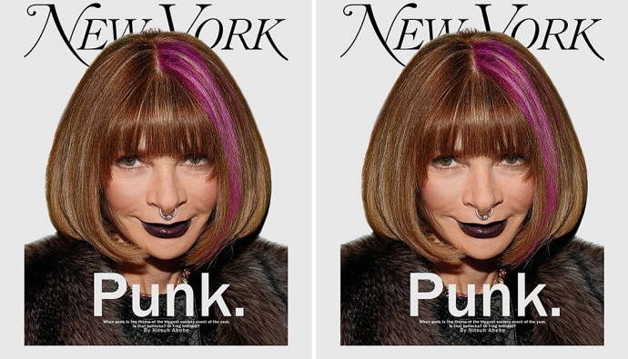 Анна Винтур на обложке New York Magazine