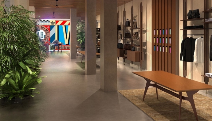 Louis Vuitton открыл в Париже pop-up магазин L'Aventure