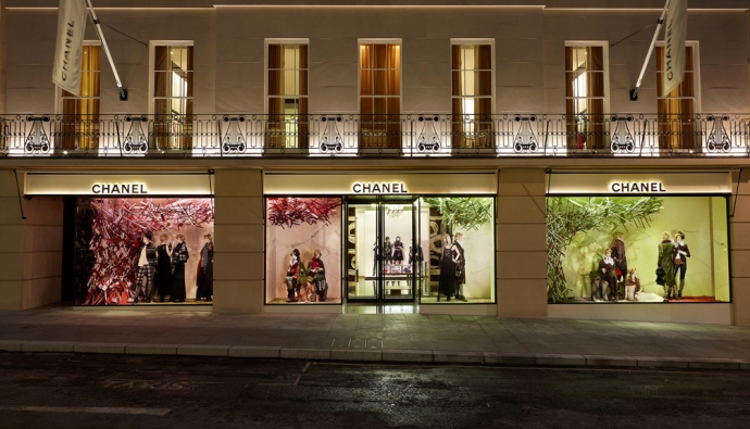 Новый бутик Chanel в Лондоне