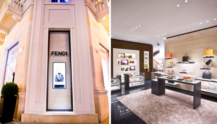 В Баку открылся бутик Fendi