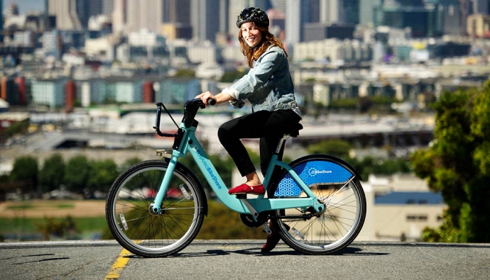В Сан-Франциско стартовала городская велосипедная программа
