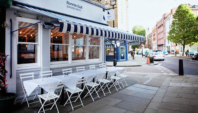 "Однодневный" лондонский ресторан Bonnie Gull