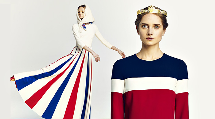 Лукбук A La Russe, осень-зима 2014