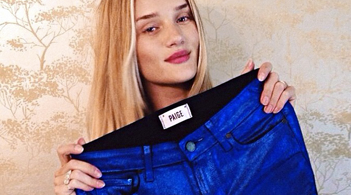 Рози Хантингтон-Уайтли создаст коллекцию денима?