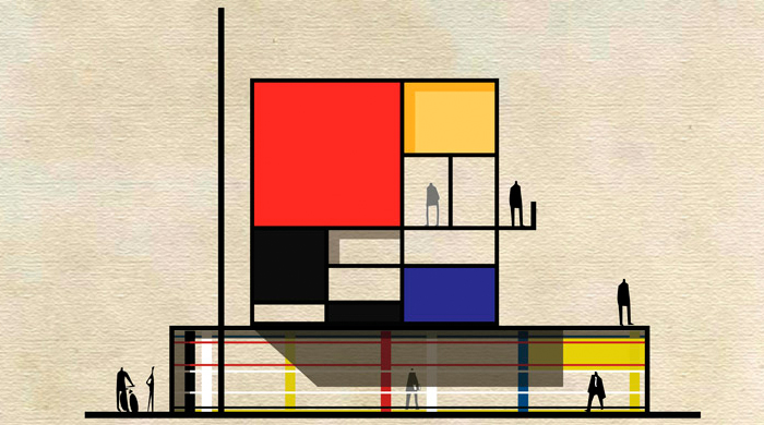 Archist City: известные художники в виде архитектурных проектов