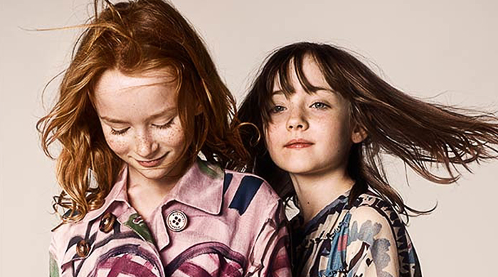 Детская коллекция Burberry, осень-зима 2014