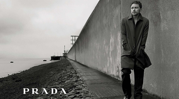 Первый взгляд: Джеймс МакЭвой в рекламной кампании Prada