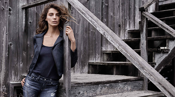 Дарья Вербова в рекламной кампании AG Jeans
