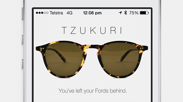 Cолнцезащитные очки Tzukuri с радиомаячком iBeacon