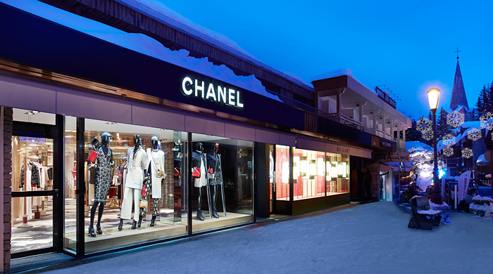 Временный бутик Chanel в Куршавеле