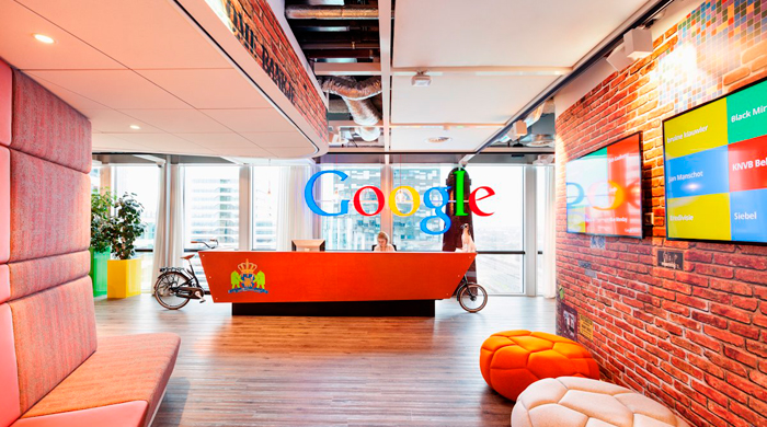 Офис Google в Амстердаме от бюро D/DOCK