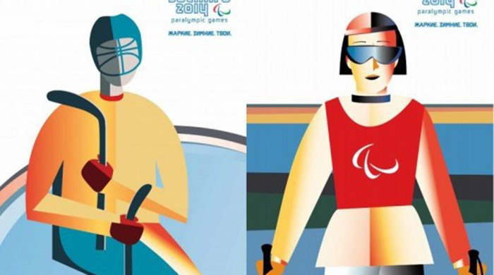 Постеры Олимпиады-2014 в стиле работ Казимира Малевича